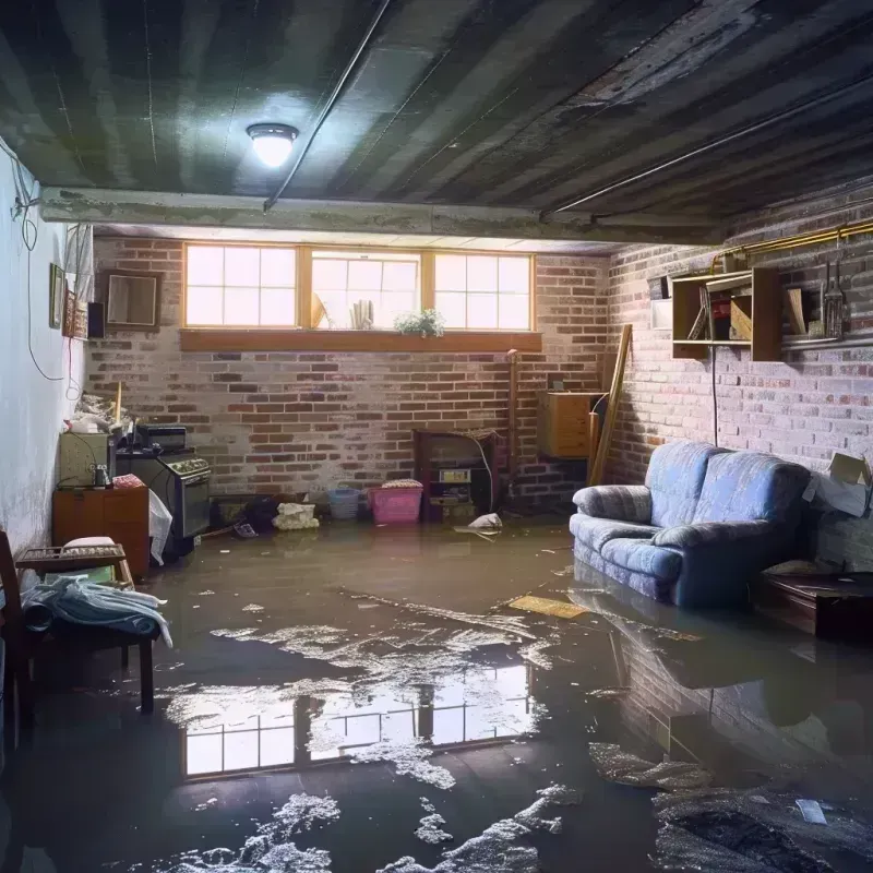 Flooded Basement Cleanup in Vermillion County, IN